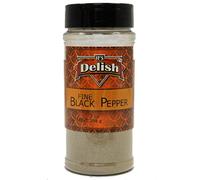 It's Delish Pimienta negra (tierra fina, tarro mediano de 7 oz)