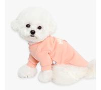 Its Dog & Kangachi - Sudadera para Perro 100% Algodón, Diseño Abrázame, Sudadera para Perros o Gatos Pequeños, Ropa Perro Cálida, Transpirable y Antialérgico, Made in Korea, Coral SM