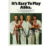 It's easy to play abba piano, voix, guitare