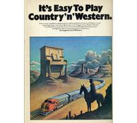 It's easy to play country 'n' western piano, voix, guitare