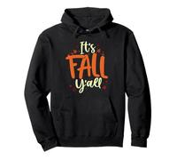 It's Fall Y'all Autumn Leaves Cita Sudadera con Capucha