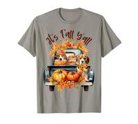 It's Fall Y'all Beagle Dogs Pumpkins Truck Temporada de otoño Camiseta