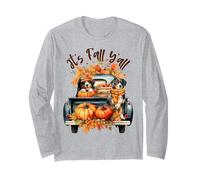 It's Fall Y'all Bernese Mountain Dogs Calabazas Camión Otoño Manga Larga