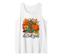 Its Fall Yall - Camisa Happy Fall Yall para Mujeres, Hombres y niños Camiseta sin Mangas