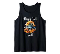 It's Fall Ya'll Cute Vintage Truck - Temporada de otoño Camiseta sin Mangas