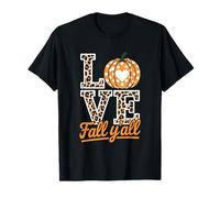 Its Fall Y'all Fall Pumpkin Thanksgiving Autumn Halloween Camiseta