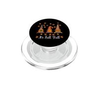 It's Fall Y'all Gnomos de otoño con Hojas de Calabaza PopSockets PopGrip para MagSafe