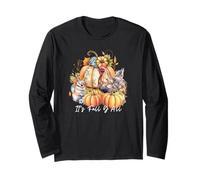 It's Fall Y'All - Ropa de otoño para Mujer, Cosecha de Calabazas Manga Larga