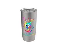 It's fine I'm fine everything is fine amusing and funny cat Vaso térmico de acero inoxidable de doble pared