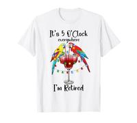 Its Five Oclock Everywhere Im Retired Summer Retirement Men Camiseta