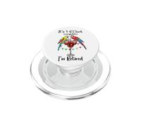 Its Five Oclock Everywhere Im Retired Summer Retirement Men PopSockets PopGrip para MagSafe