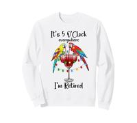 Its Five Oclock Everywhere Im Retired Summer Retirement Men Sudadera