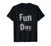 It's Fun Day Man Love To Have Fun Funny Retro Fun Day Camiseta