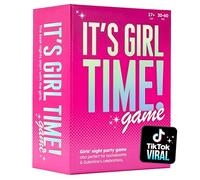 It's Girl Time - Divertido juego de fiesta para noches de mujer - 240 preguntas picantes y desafíos divertidos para despedidas de soltera, galentinas, regalos de fiestas de cumpleaños