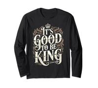 It's Good To Be The King Día del Padre Manga Larga
