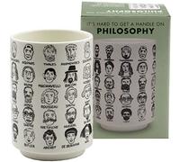 It's Hard to Get a Handle on Philosophy - Porcelain Tea Cup Featuring 60 Western Philosophers