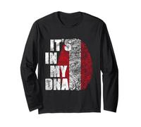 It's In My DNA Austria Funny Fingerprint Austrian Flag Pride Manga Larga