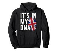 It's in My DNA Bandera Nacional Inglesa Inglaterra Pride Heritage Sudadera con Capucha