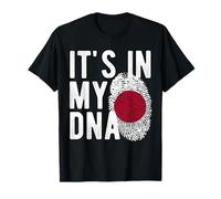 It's in My DNA Bandera Nacional Japonesa Japón Pride Heritage Camiseta