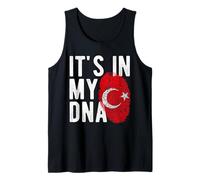 It's in My DNA Bandera Nacional Turca Turquía Orgullo Heritage Camiseta sin Mangas