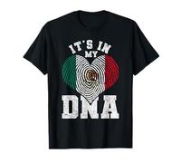 It's In My DNA Camisa mexicana orgullosa de regalo hispano bandera de México Camiseta