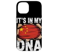 It's In My DNA Chinese Flag China Carcasa para iPhone 14