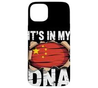 It's In My DNA Chinese Flag China Carcasa para iPhone 15 Plus