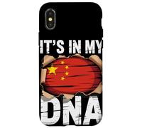 It's In My DNA Chinese Flag China Carcasa para iPhone X/XS
