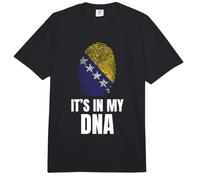It's In My DNA Proud To Be from Bosnia Comfort Colors Adult Heavyweight T-Shirt