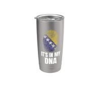It's In My DNA Proud To Be From Bosnia Vaso térmico de acero inoxidable de doble pared