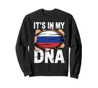 It's In My DNA Russian Roots Russia Flag Sudadera