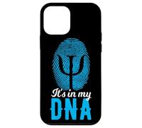 It's In My DNA Símbolo PSI Estudio Estudiantes De Psicología Carcasa para iPhone 12 Mini