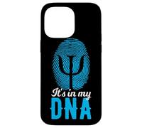 It's In My DNA Símbolo PSI Estudio Estudiantes De Psicología Carcasa para iPhone 14 Pro MAX