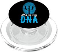 It's In My DNA Símbolo PSI Estudio Estudiantes De Psicología PopSockets PopGrip para MagSafe