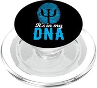 It's In My DNA Símbolo PSI Estudio Estudiantes De Psicología PopSockets PopGrip para MagSafe