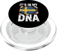 It's In My DNA Swedish Roots Sweden Flag PopSockets PopGrip para MagSafe