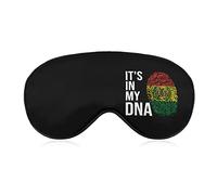 It's in MyBolivia Flag Sleeping Eye Mask Sombra de ojos con correa ajustable Venda para los ojos para viajes en avión