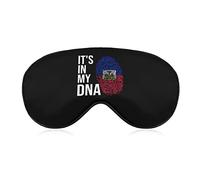 It's in MyHaiti Flag Eye Mask con correa ajustable para hombres y mujeres Night Sleeping Travel Siesta