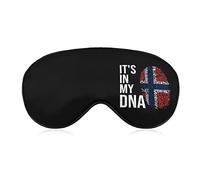 It's in MyNorway Flag Sleeping Eye Mask Sombra de ojos con correa ajustable Venda para los ojos para viajes en avión