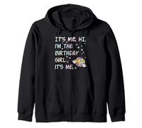 It's Me Hi Im The Birthday Girl Bday Party Girls Kids Women Sudadera con Capucha