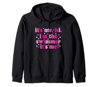 It's Me Hi I'm The Swimmer It's Me Beach Summer Vacation Sudadera con Capucha