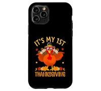 It's My 1st Thanksgiving Turkey Thankful For Family Carcasa para iPhone 11 Pro