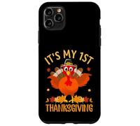 It's My 1st Thanksgiving Turkey Thankful For Family Carcasa para iPhone 11 Pro MAX