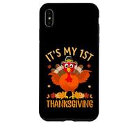 It's My 1st Thanksgiving Turkey Thankful For Family Carcasa para iPhone XS MAX
