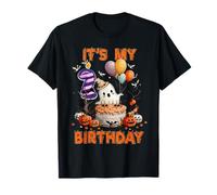 It's My 2nd Birthday Cute Ghost Boo 2 Years Old Halloween Camiseta