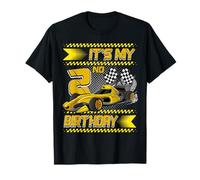 It's My 2nd Birthday Race Car Party Outfit 2 Year Old Boys Camiseta