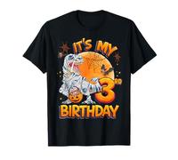 It's My 3rd Birthday Mummy Dinosaur Halloween 3 Years Old Camiseta