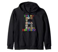 It's My 6th Birthday Funny Italian Brainrot Meme Niños Niñas Sudadera con Capucha