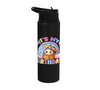 It's My 6th Birthday Girl Kawaii Dumpling Pastel Estética Stainless Steel Insulated Water Bottle