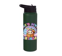 It's My 6th Birthday Girl Kawaii Dumpling Pastel Estética Stainless Steel Insulated Water Bottle